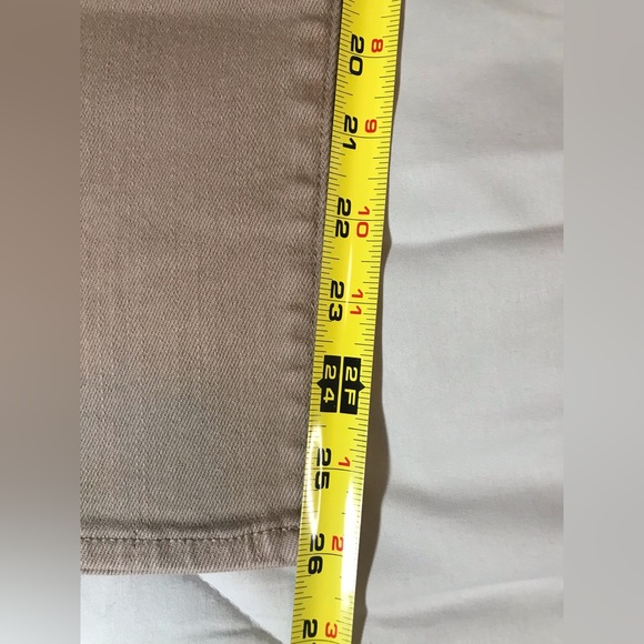 J. Crew stretch tan skinny jeans. Size 28. - Picture 11 of 11